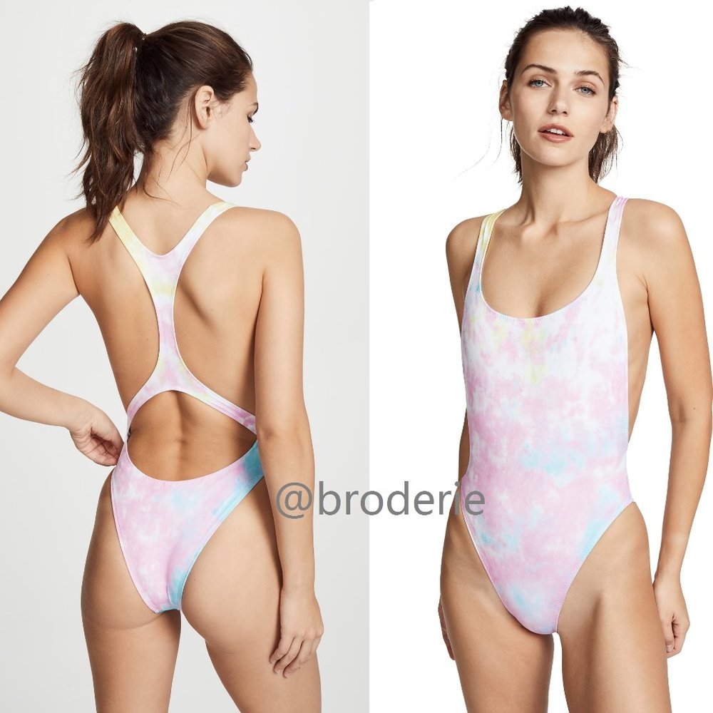 SOLID & STRIPED Venice TIE-DYED ONE-PIECE SWIMSUIT